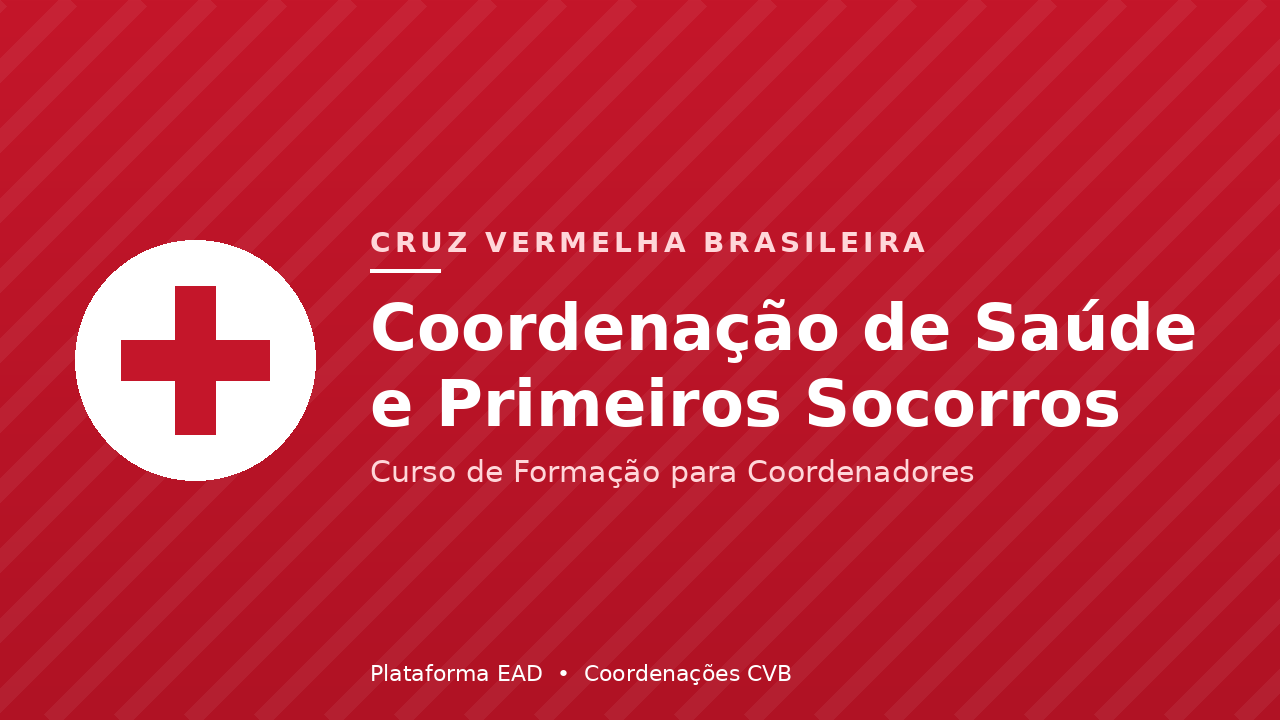 Coordenação de Saúde e Primeiros Socorros CCINT_105